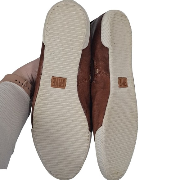 NEW Womens Melanie ChelseaFrye Leather Flats sz 9.5 - Picture 6 of 6